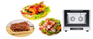 Một số món ăn nấu bởi lò hấp nướng đa năng EKA EKF 411 D UD