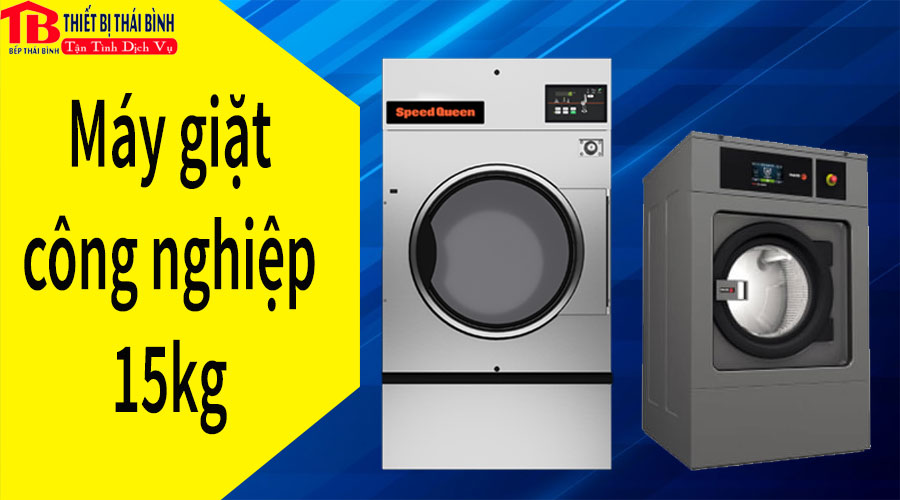 Máy giặt công nghiệp 15kg phù hợp cho cửa hàng giặt là